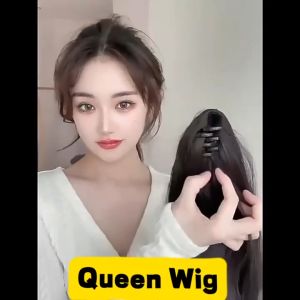 【COD&Ready】55CM Long Curly Wig Womens Ponytail Hair Extensions with MINI Claw Clip Horsetail Fashion Wig Hairpiece Wig Female Long Hair Clip Natural Simulation Long Curly Hair Big Wave High Horsetail Fashion Wigs