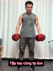 Bộ tạ tay đa năng TKsport - 2023 - 30KG chất liệu bột sắt