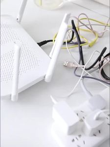 Cable Organizer TV Box Router Storage Shelf