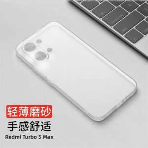 Ốp Điện Thoại Xiaomi POCO X8 Pro/X8 Max/Redmi Turbo 5/5Max/5G Matte Trong Suốt Bằng Silicon Mềm TPU Vỏ Bảo Vệ Mỏng Chống Trầy Xước