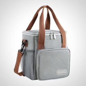 Waterproof Insulated Lunch Box Bag - Portable Thermal Container for Office/Picnic/School Durable & Leakproof