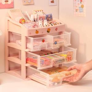 Dust-proof Transparent Storage Box for Tapes Cosmetics Skincare