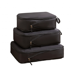 3-Piece Luggage Compression Bags Travel Storage for Clothes and Shoes YS03