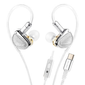 Tai Nghe EarAcoustic Audio Sta-K DD HiFi In-Ear Có Chức Năng Khử Tiếng Ồn Tai Nghe Giám Sát Có Dây Độ Phân Giải Cao Tai Nghe Có Dây Bằng Kim Loại Trong Tai