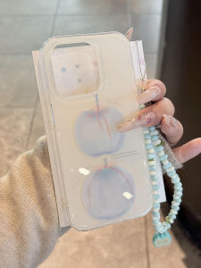 Apple 16Promax Phone Case Full Cover Silk Ribbon Protection Anti-Fall Dual Layer IMD12 Cute Bracelet 11 New Model 16Plus Shockproof XR Protective Cover