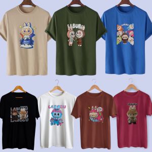 Kaos Labubu Remaja Dewasa 50ribu dapat 3pcs