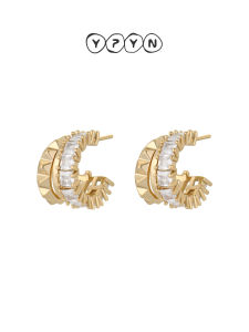 YIPIEYINA | Minimalist Design Artificial Crystal Earrings