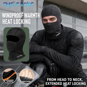 CYCLE ZONE | Windproof Dustproof Full Face Balaclava with Glasses Hole High Elastic Breathable Face Shield Mask Outdoor Sports Warm Headgear
