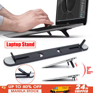 Universal Laptop Riser Holder Stand / Invisible Laptop Bracket Stand / Notebook Cooling Holder / Adhesive Laptop Stand for MacBook Pro Air