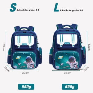 2025 New Cartoon School Bag Large Capacity Student School Bag Kids Shoulder Waterproof Backpack