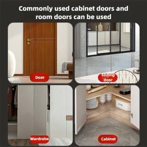 L-Type Strong Magnetic Door Closer Cabinet Catches Latch Magnet Wardrobes Door Stopper Ultra Thin Closures Furniture Fittings