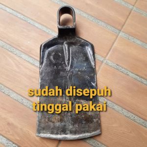 cangkul baja pande besi anti lengket cangkul sawah dan perkebunan