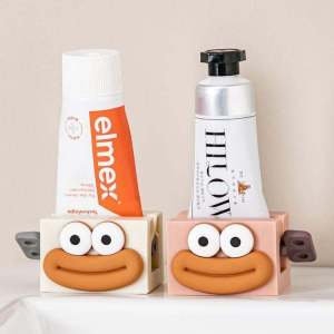 Manual Toothpaste Squeezer Bathroom Home Use Face Wash Sample Mini Clamp Tool for Children Easy to Use Toothpaste Dispenser