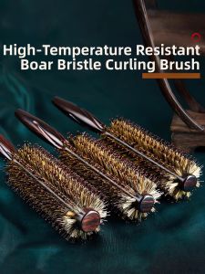 RORK | Boar Bristle Hair Salon Roller Brush For Long Hair Curling