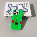 Anime Style Quirky Small Pore Phone Case for iPhone 14 Apple 15 pro Max Heat Dissipation Hard Shell Protective Case Eco Friendly. 