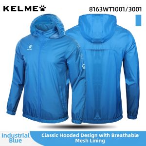 Kelme | Windproof and Waterproof Childrens Football Training Wind Jacket