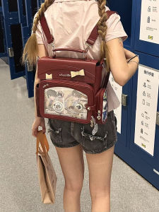 Original Cute Single Shoulder Candy Colored Memory Book Painful Double Shoulder Snack Quantity Painful Bag Morning Glory