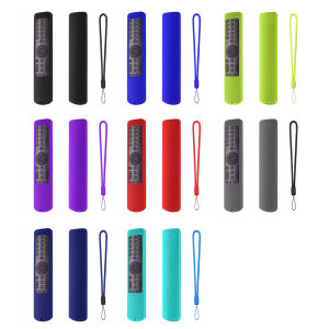 Silicone Protective Sleeves with Lanyard Washable Remote Control Case Cover Anti Slip Accessories for Xiaomi XMRM-19 for Xiaomi MI TV P1/P1E/Q1/Q1E/A2