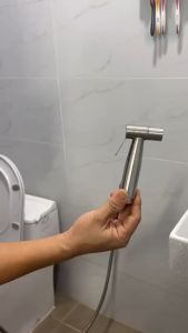 Bộ Vòi Xịt Vệ Sinh Bồn Cầu Inox 304 vòi xịt nhà vệ sinh vòi xịt toilet