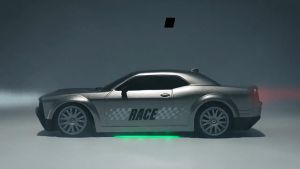 FQD15 mini rc drift 2.4ghz 4WD semi propo LED DODGE mainan mobil remot FAYEE