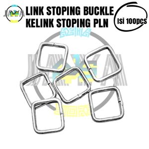 Link Stopping Buckle Isi 100pcs | Link Stoping Buckle | Yokes Link Buckle PLN