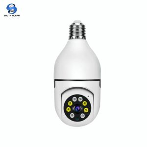 South Ocean CCTV Wireless Outdoor Wifi Security Camera IR Color Night IP Camera E27 Bulb CCTV V380
