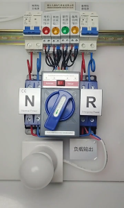 ATS 2P 63A 230v Micro Circuit Breaker Dual Power Automatic Transfer Switch Auto Transfer Switch (MCB)