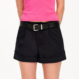 Ruffled Flared Casual Shorts