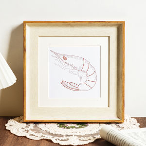 Customizable Mounting Frame For Paintings Cross-Stitch and Calligraphy