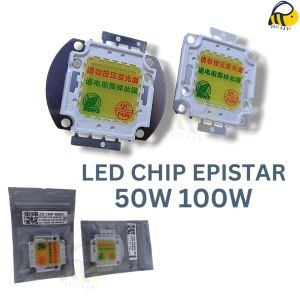 Epistar LED Chip 50W 100W DC 30mil 35mil - Mata Lampu Pengganti Lampu Sorot Penerangan PJU