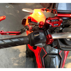 ฝาครอบน้ํามันเบรกรถจักรยานยนต์ CNC สําหรับ HONDA ADV150 ADV160 ADV350 2pcs