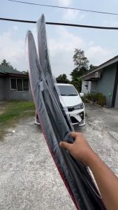 PROTON SAGA VVT MC2 2016 - 2023 MUGEN Door Visor Grade A Premium Acrylic Smoke Black Rain Guard Window Car Air Press