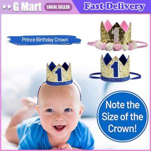Cute Pet Birthday Costume Set Fashion Sequin Birthday Hat & Accessories Cat Dog Supplies Lovely Baby Head Band Delicate Crown Birthday Girls Baby Hairbands Glitter Crown Flower Hoop Hair Baby Birthday Party Hair Decor
