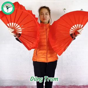 Quạt múa một màu biểu diễn nan nhựa siêu bền và đẹp (1 đôi) Quạt Múa Dùng Cho Lễ Hội Quạt Tay Trái Và Tay Phải - Lazada