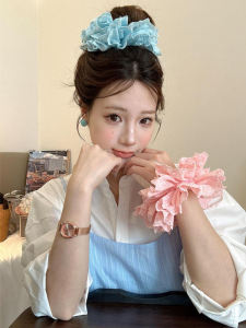 ริบบิ้นผมสไตล์โลเรตา ลายดอกไม้ลูกไม้ ริบบิ้นรัดผมสไตล์บัลเล่ต์ ริบบิ้นรัดผมสไตล์ฝรั่งเศสโรแมนติก ริบบิ้นรัดผมสไตล์ญี่ปุ่นและเกาหลี
