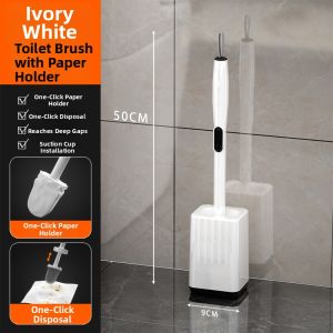 HALEXIONG | No-Dead-Corner Long Handle Toilet Brush