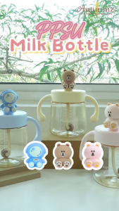 Autumnz PPSU Weighted Straw Cup with Handle *300ml