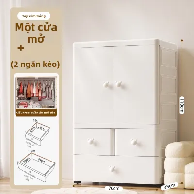 YOUYIDIAN | Tủ Đựng Quần Áo Bé Yêu Cỡ Lớn Dày và Sâu