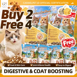 Buy 2 Free 4 Cassiel Pet Freeze Dried Cat Food For Digestive Skin & Coat Health For Adult & Kittens