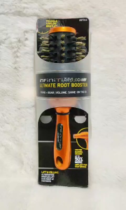 Conair InfinitiPRO Ultimate Root Booster Round Hair Brush Boar Bristle Volume Brush