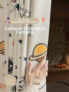 Nature Wind Sunshine | Cartoon Printed Blackout Curtains for Children
