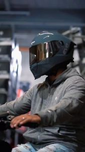 EVO HELMETS SR-X Mono Full Face Dual Visor w/ free clear lens
