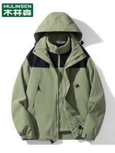 Thickened Removable Hooded Zippered Jacket for Women Mountain Climbing Sports Coat Windproof And Warm Casual Jacket by Mulinsen