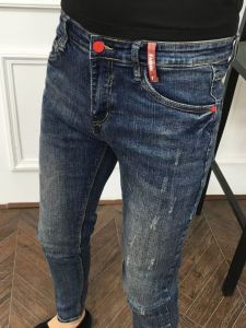 European Station Denim: High-End & Trendy Summer Thin K-style Skinny Jeans