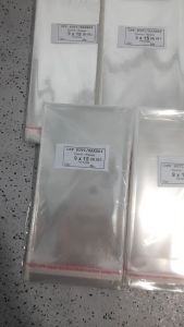 PLASTIK OPP 9X15 SEAL/LEM TEBAL 32 MICRON/PLASTIK KEMASAN ROTI/ KUE