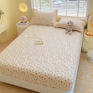 Dansunreve bông tấm bọc vừa vặn 800tc hoa Ra Bọc Nệm da mềm mại thân thiện với tấm ga trải giường nội thất trang trí phòng ngủ Vỏ bọc nệm