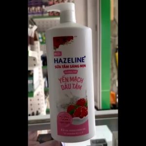 Sữa tắm Hazeline NL370 yến mạch dâu tằm matcha lựu đỏ sữa ong chúa hoa ly phục hồi dưỡng ẩm da sáng mịn rạng ngời 1kg