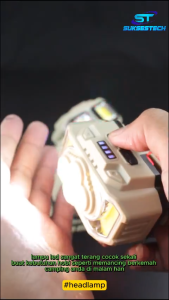 Senter Kepala Camping Kerja Berkemah Outdoor / Sensor Tangan / Tahan 12 Jam / Headlamp Premium Headlights NK-817S / NK-816S / NK-815S