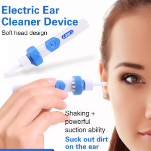 Portable Automatic Ear Cleaner for Adults and Children Soft-head Electric Earpick Ear Cleaning Ear Spoon Remover Earwax Kit