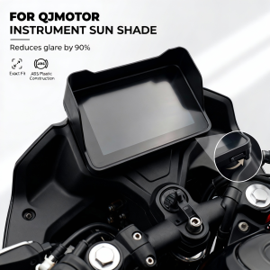 For Qjmotor SRT550SX SRT600SX SRT750X SRT800X SVT650 SRT900SX TRK 902X Motorcycle Sun Visor Cover Instrument Screen Protector